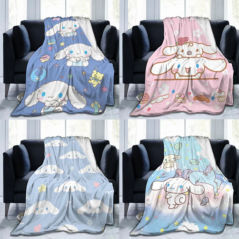 Детское одеяло для сна Kawaii Cinnamoroll с мультяшным рисунком, дорожные одеяла для кондиционирования воздуха, удобное одеяло для спальни, дивана, гостиной
Детское одеяло для сна Kawaii Cinnamoroll с мультяшным рисунком, дорожные одеяла для кондиционирования воздуха, удобное одеяло для спальни, дивана, гостиной