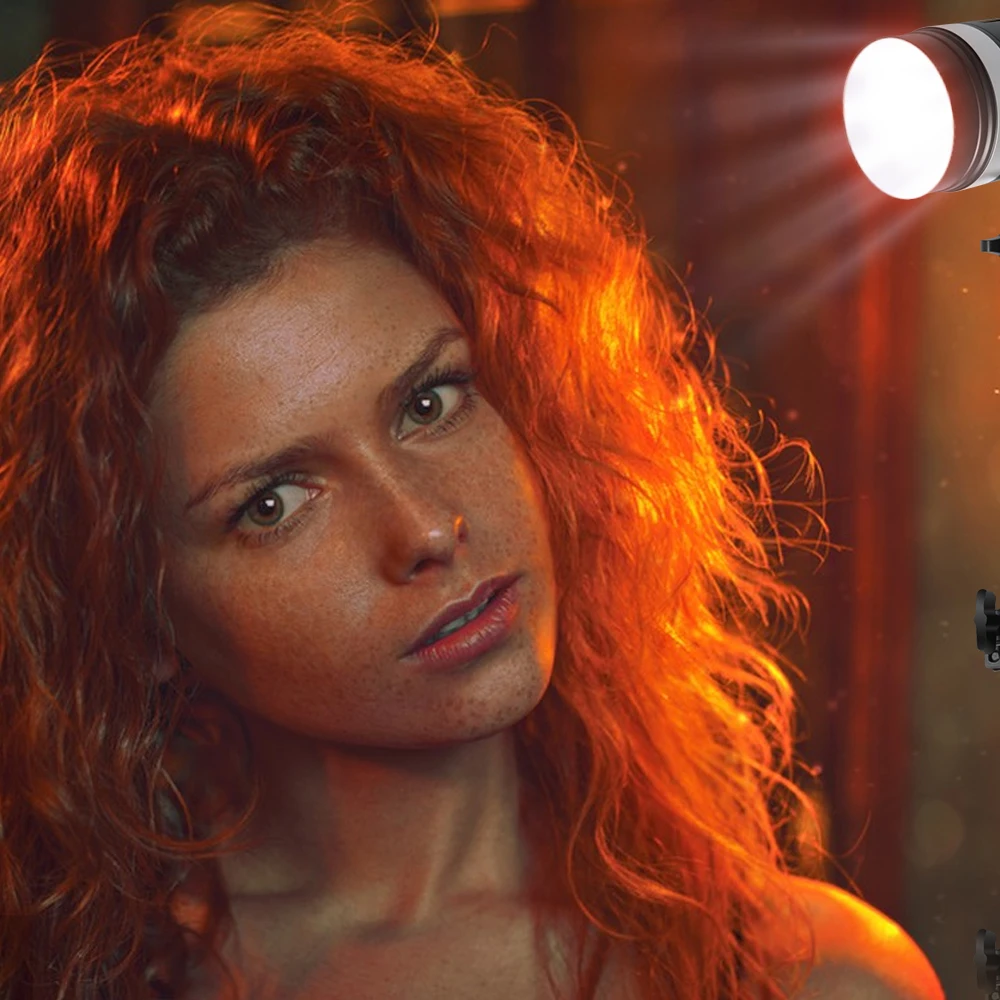 30W Photography Spotlight LED Five-colors Filter Light Hair Lamp Video Light for Portrait Flash Studio Accessories Youtube Live
30W Photography Spotlight LED Five-colors Filter Light Hair Lamp Video Light for Portrait Flash Studio Accessories Youtube Live