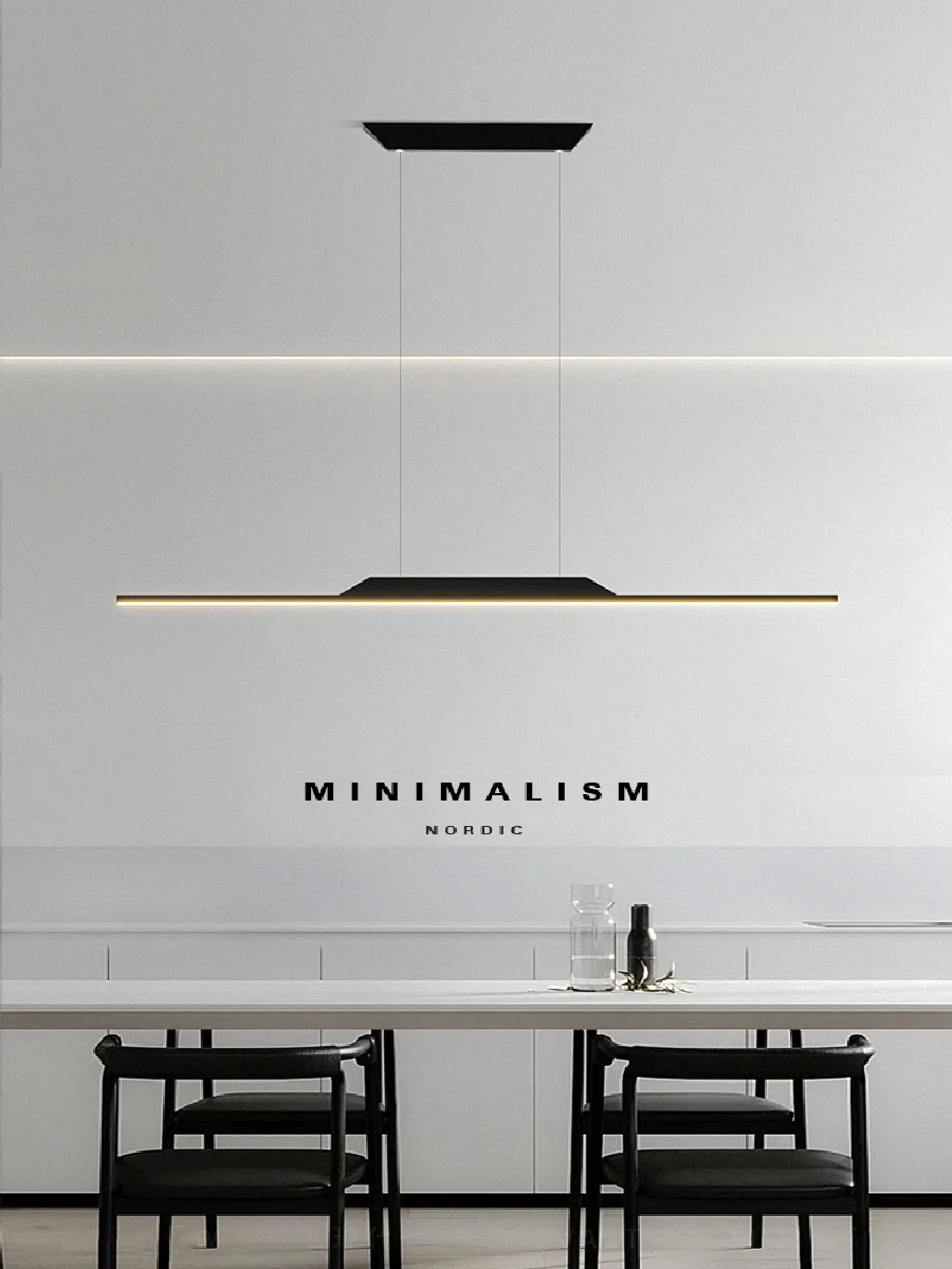 Dining room chandelier simple modern minimalist lines Nordic Dining table light creative bar counter long strip designer lamps
Dining room chandelier simple modern minimalist lines Nordic Dining table light creative bar counter long strip designer lamps