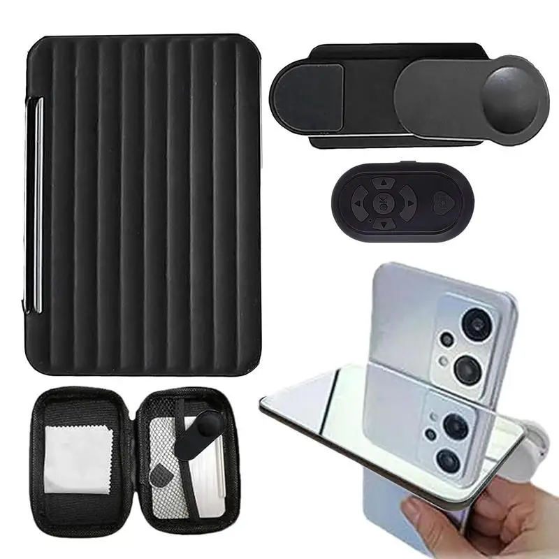 

Smartphone Camera Mirror Reflection Clip Kit Adjustable Smartphone Clip For Phone Camera Convenient Travel Essential Phone