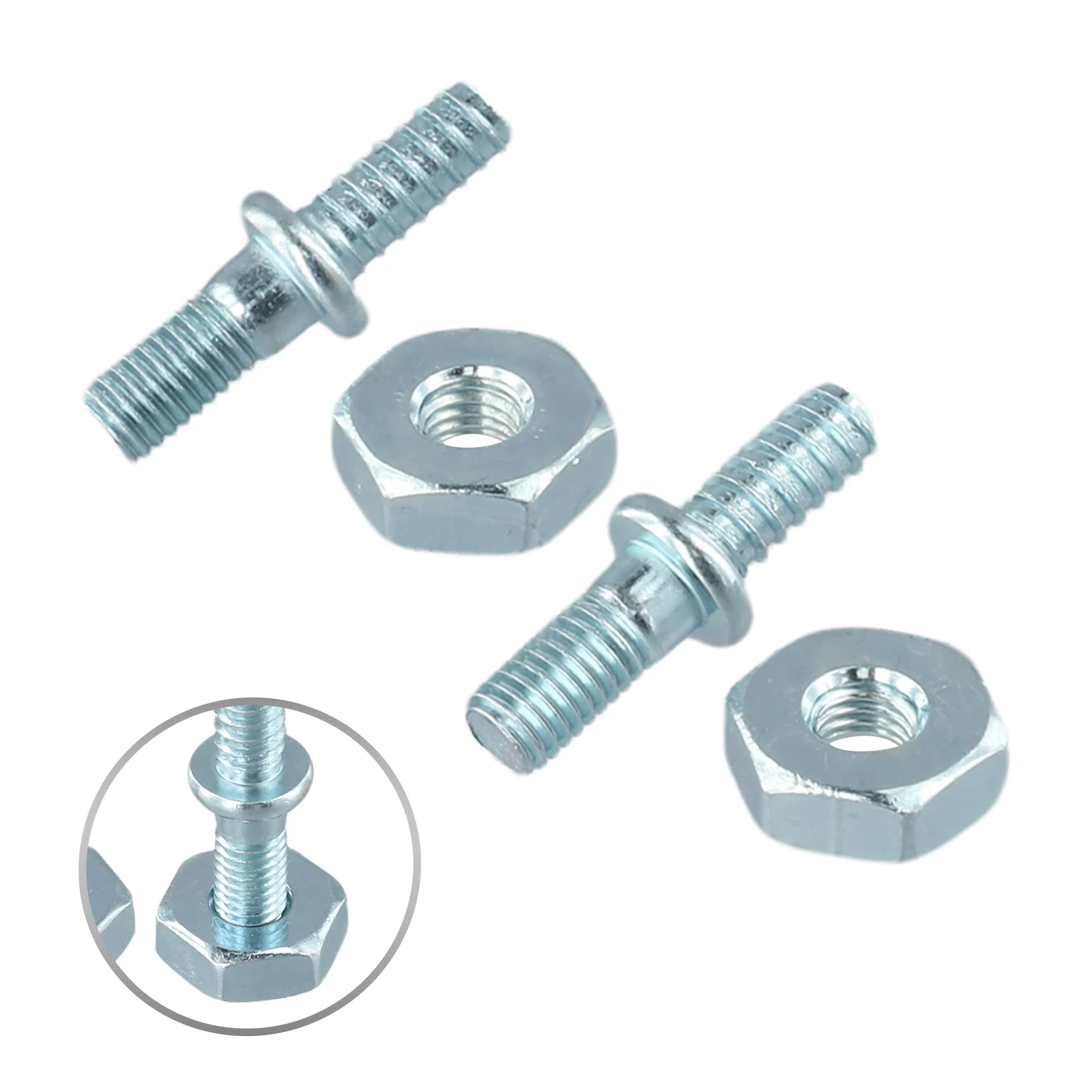 Brand New High Quality Screw Chainsaw Parts Parts 2Pairs Bar Studs & Nuts Chainsaw MS170 MS180 MS210 MS230 MS250
Brand New High Quality Screw Chainsaw Parts Parts 2Pairs Bar Studs & Nuts Chainsaw MS170 MS180 MS210 MS230 MS250