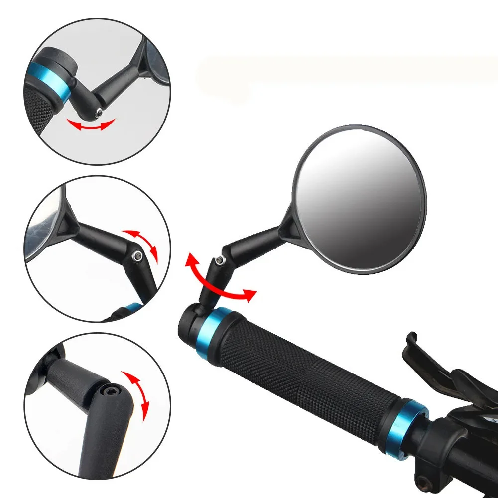 1Pcs Universal Bicycle Rearview Handlebar Mirror Adjustable 360 Degree Wide-Angle Rear View For MTB Road Bike Accessories
1Pcs Universal Bicycle Rearview Handlebar Mirror Adjustable 360 Degree Wide-Angle Rear View For MTB Road Bike Accessories
