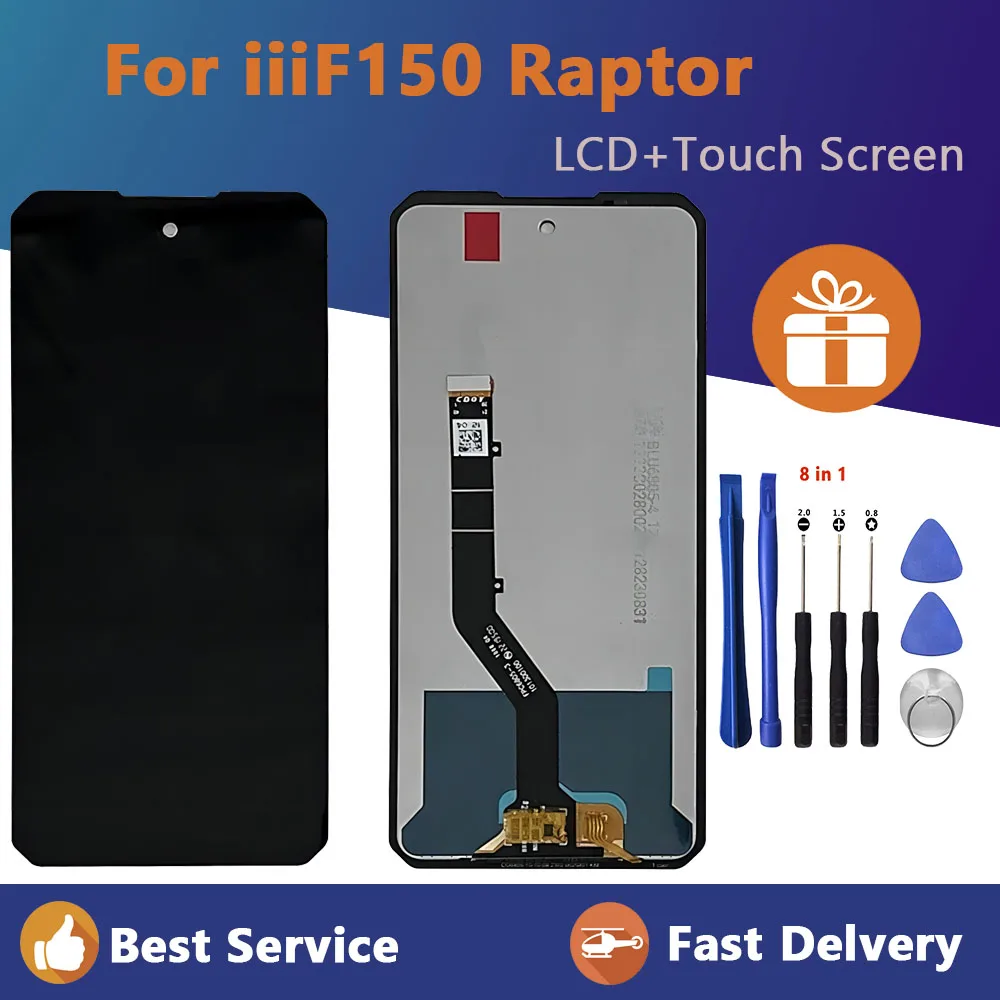 6.8" Original For IIIF150 Raptor LCD Sensor Repair LCD Display Screen Digitizer Assembly Replacement +Tools No DEAD Pixel
6.8" Original For IIIF150 Raptor LCD Sensor Repair LCD Display Screen Digitizer Assembly Replacement +Tools No DEAD Pixel