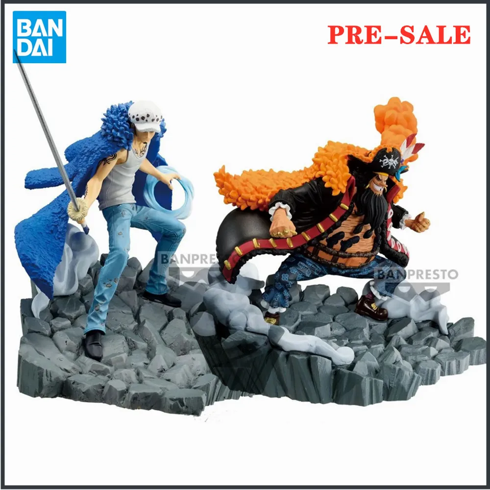 

Original Anime One Piece Marshall·D·Teach VS Trafalgar D. Water Law Toys PVC Action Figure Collector Bandai Model Doll