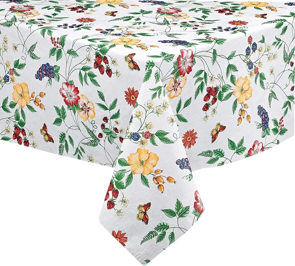 English Berry Garden Strawberry Floral Table Cloth Indoor Outdoor Picnic Kitchen Dining Room Tablecloth Home Decor Tablecover
English Berry Garden Strawberry Floral Table Cloth Indoor Outdoor Picnic Kitchen Dining Room Tablecloth Home Decor Tablecover