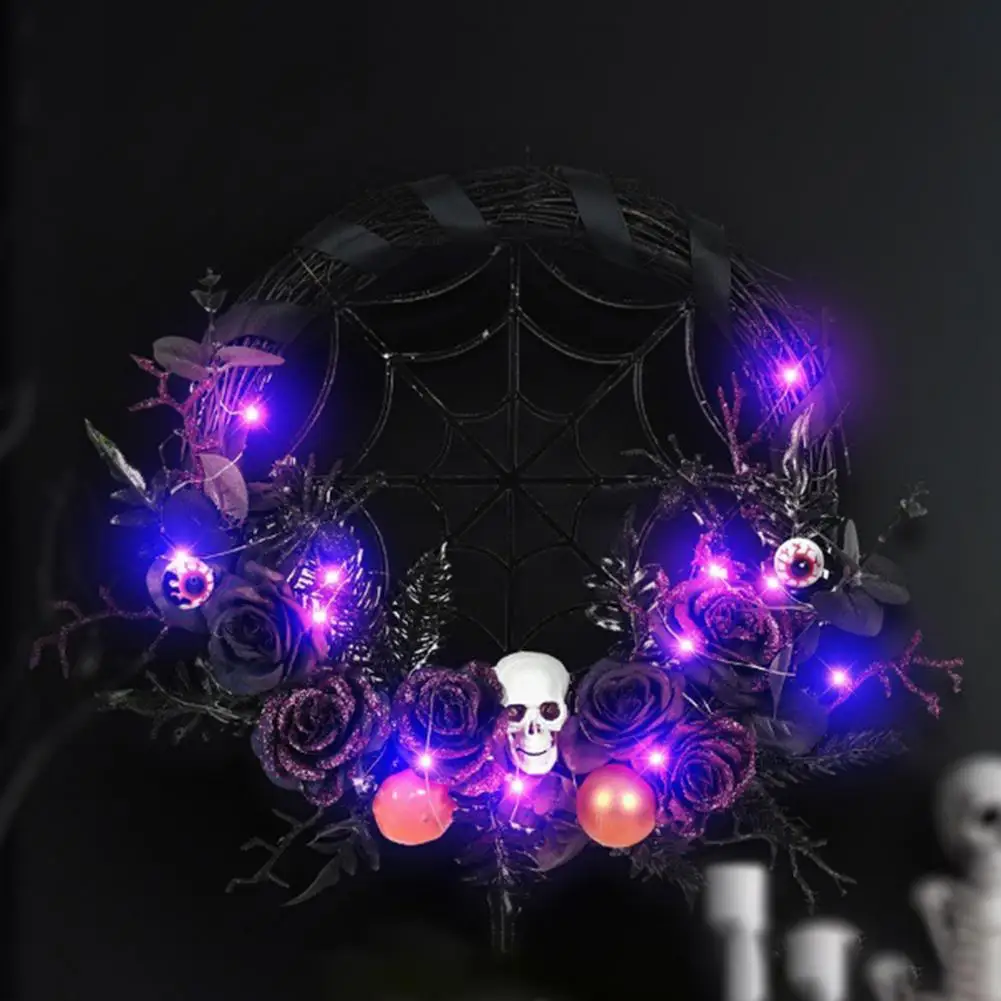Window Decoration Wreath for Halloween Spooky Halloween Wreath Spooky Led Skull Wreath Realistic Halloween Decor for Festive
Window Decoration Wreath for Halloween Spooky Halloween Wreath Spooky Led Skull Wreath Realistic Halloween Decor for Festive
