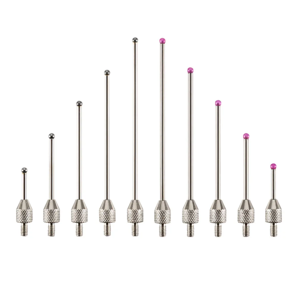 CNC 3D edge finder sub-rod probe measuring head ruby tungsten steel needle dial indicator dial gauge extended measuring head
CNC 3D edge finder sub-rod probe measuring head ruby tungsten steel needle dial indicator dial gauge extended measuring head
