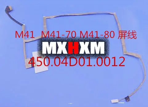 MXHXM Laptop LCD Cable for Lenovo LM41 M41 M41-70 M41-80 450.04D01.0012 LVDS EDP cable
MXHXM Laptop LCD Cable for Lenovo LM41 M41 M41-70 M41-80 450.04D01.0012 LVDS EDP cable