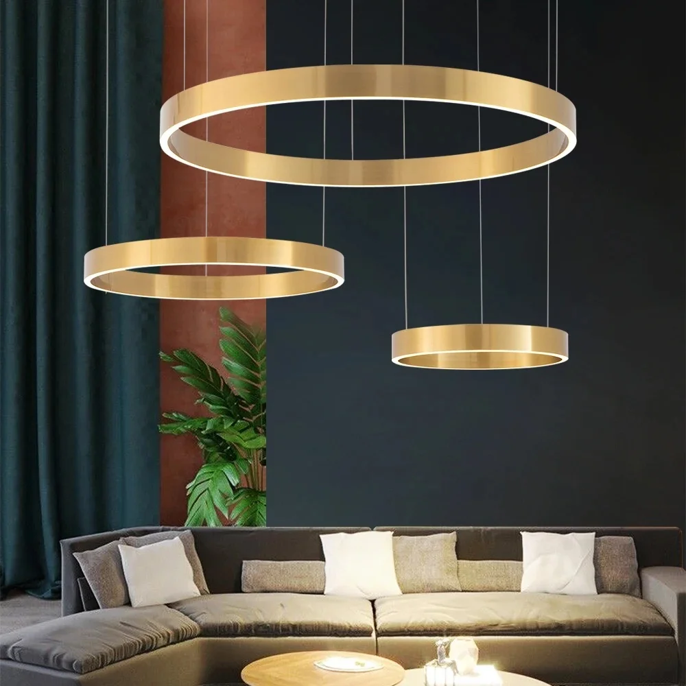 Золотая светодиодная Люстра для гостиной, роскошная круглая кухонная Подвесная лампа, Современный домашний декор, дизайнерские кольца, осветительные приборы для спальни
Золотая светодиодная Люстра для гостиной, роскошная круглая кухонная Подвесная лампа, Современный домашний декор, дизайнерские кольца, осветительные приборы для спальни