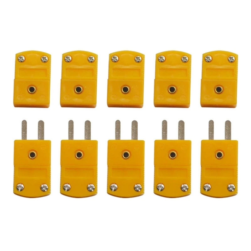 

10pcs/set K-Type Male Female Mini Connectors Plug Thermocouple Miniature Socket G5AB