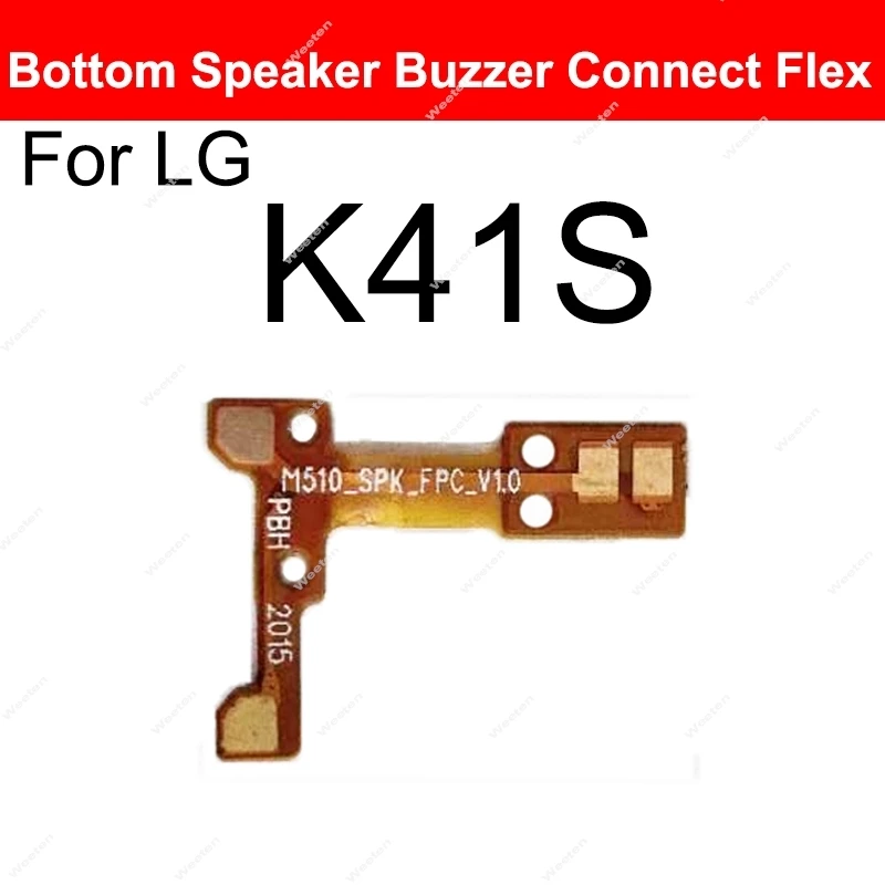 Гибкий соединитель динамика для LG K41S, соединитель громкоговорителя, нижний соединитель динамика, гибкий кабель, детали
Гибкий соединитель динамика для LG K41S, соединитель громкоговорителя, нижний соединитель динамика, гибкий кабель, детали