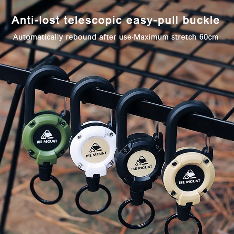 Anti-theft Metal Easy-to-pull Buckle Rope Elastic Keychain Retractable Key Ring Anti Lost Ski Pass ID Card
Anti-theft Metal Easy-to-pull Buckle Rope Elastic Keychain Retractable Key Ring Anti Lost Ski Pass ID Card