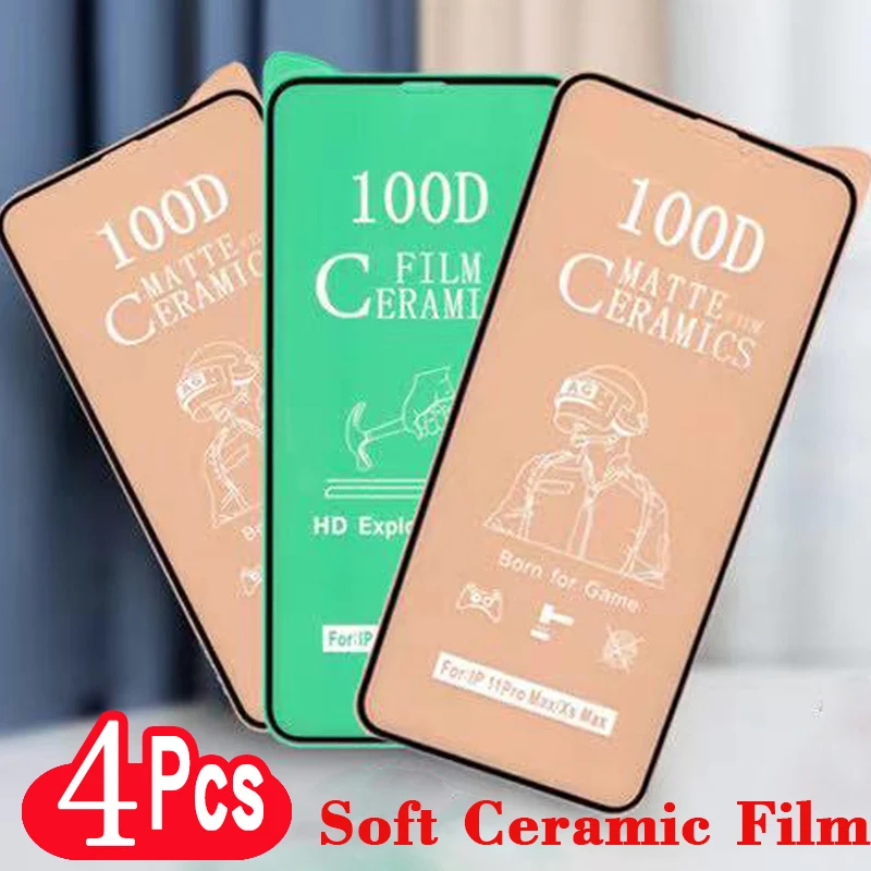 4Pcs Soft Ceramic Film Matte Screen Protector For Xiaomi Mi Poco M5S M4 M3 5G F3 F4 GT C40 X5 X3 NFC X4 Pro Protective Glass
4Pcs Soft Ceramic Film Matte Screen Protector For Xiaomi Mi Poco M5S M4 M3 5G F3 F4 GT C40 X5 X3 NFC X4 Pro Protective Glass