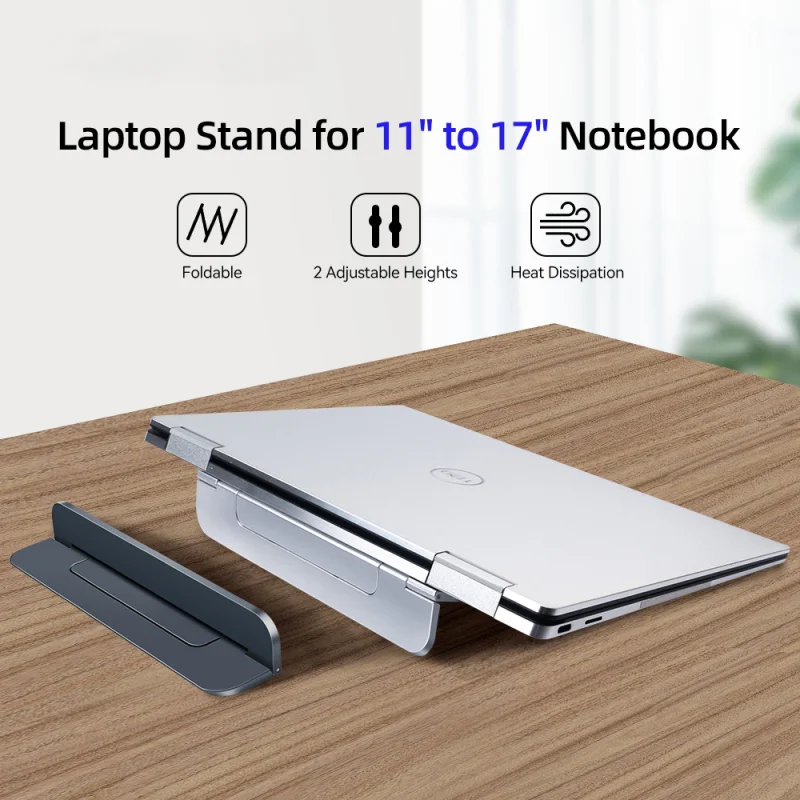 Portable Laptop Stand for 11/13/17 Inch Adjustable Riser Foldable Support Bracket Notebook Holder for Macbook Laptop Accessories
Portable Laptop Stand for 11/13/17 Inch Adjustable Riser Foldable Support Bracket Notebook Holder for Macbook Laptop Accessories