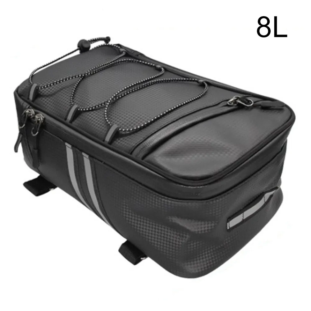 8L Large Capacity For Cycling Mtb Bike Accessories Bicycle Bag Waterproof Bike Cycles Rear Rack Trunk Bag Pannier
8L Large Capacity For Cycling Mtb Bike Accessories Bicycle Bag Waterproof Bike Cycles Rear Rack Trunk Bag Pannier