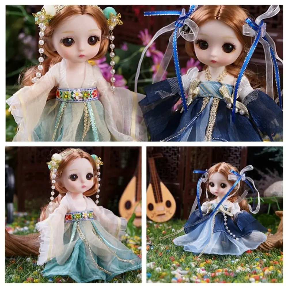 Wedding Dress BJD Doll Play House Toys Hanfu Ancient Dress Removable Joints Doll 3D Eyes Cute Girls Gifts
Wedding Dress BJD Doll Play House Toys Hanfu Ancient Dress Removable Joints Doll 3D Eyes Cute Girls Gifts