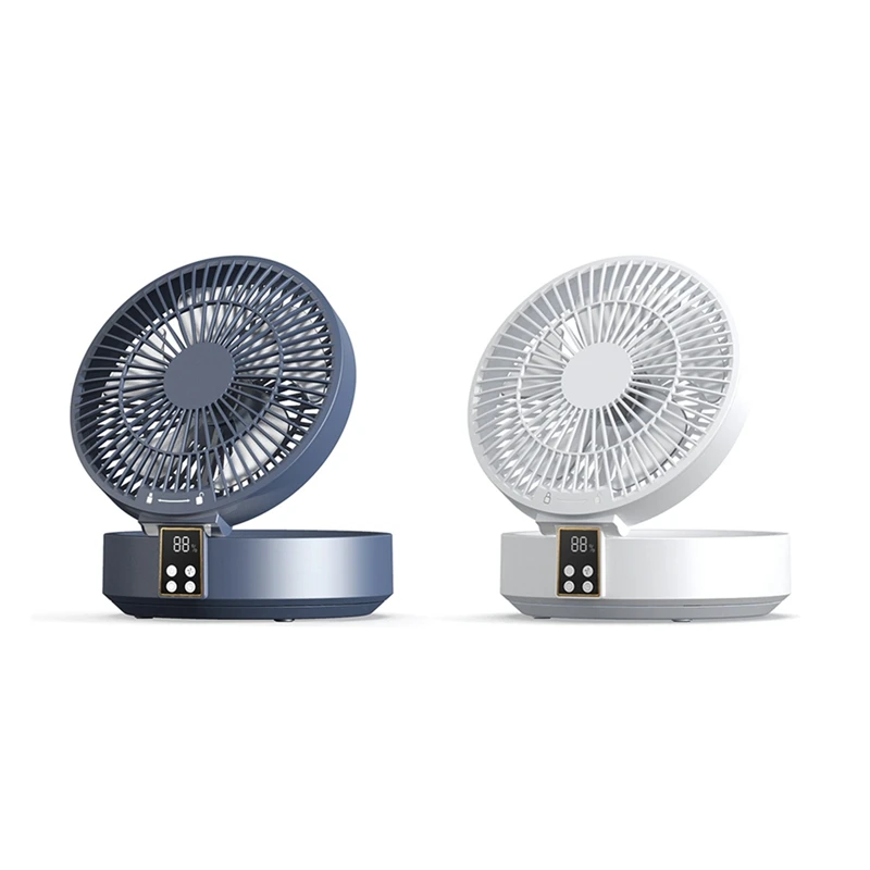 USB Charging Folding Portable Fan 4000Mah Desktop Mini Fan Remote Control Inoor Or Outdoor Table Fans
USB Charging Folding Portable Fan 4000Mah Desktop Mini Fan Remote Control Inoor Or Outdoor Table Fans