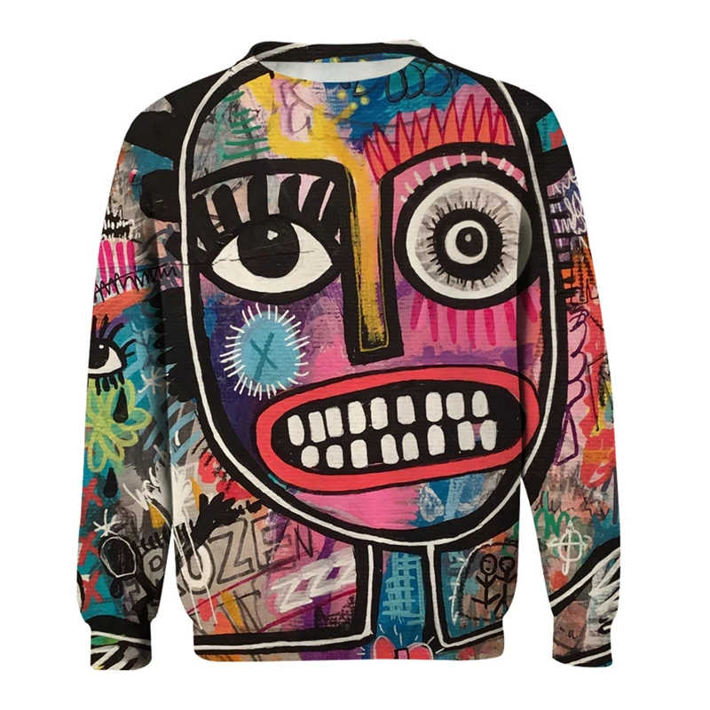 Funny Graffiti Art 3D Printed Pullover Men Sweatshirt Top Autumn And Winter Long Sleeve O Neck Sweatshirts Streetwear Sweater
Funny Graffiti Art 3D Printed Pullover Men Sweatshirt Top Autumn And Winter Long Sleeve O Neck Sweatshirts Streetwear Sweater
