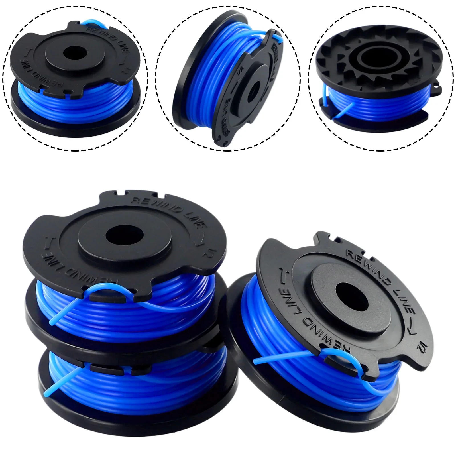 For Greenworks Single Thread Line Spools For Greenworks Durable Flexible Use Tool-free G24LT25 G24LT G24LT28 G24LT30M
For Greenworks Single Thread Line Spools For Greenworks Durable Flexible Use Tool-free G24LT25 G24LT G24LT28 G24LT30M