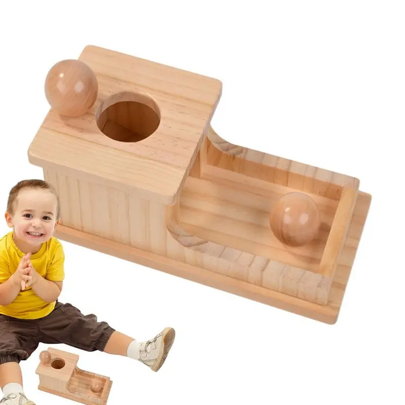 Wooden Montessori Toy Object Permanence Box Educational Fun Girl Boy Gift Develop Problem-Solving Skills For Babies 6-12 Months
Wooden Montessori Toy Object Permanence Box Educational Fun Girl Boy Gift Develop Problem-Solving Skills For Babies 6-12 Months
