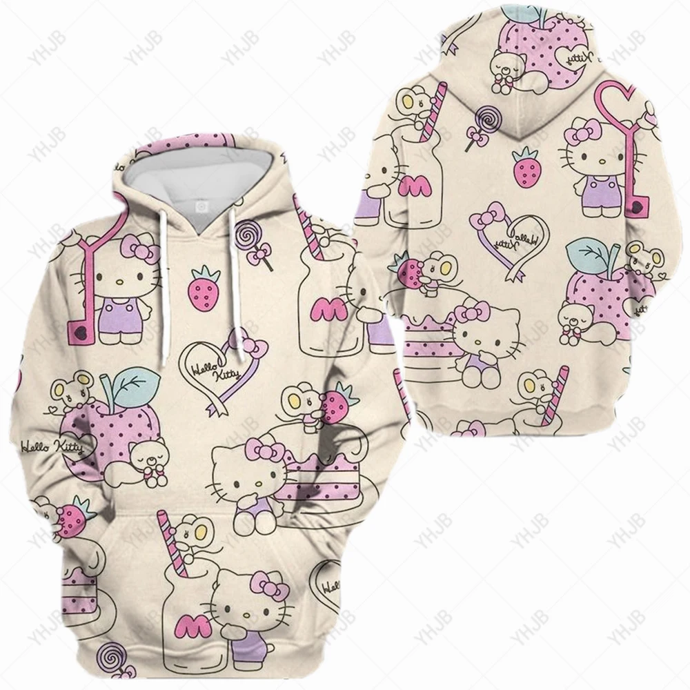 Hello Kitty Print Kawaii Cartoon 2023 Hoodie Women Harajuku Sweatshirts Anime Japanese Hoodies for Women Sudaderas Clothes Tops
Hello Kitty Print Kawaii Cartoon 2023 Hoodie Women Harajuku Sweatshirts Anime Japanese Hoodies for Women Sudaderas Clothes Tops