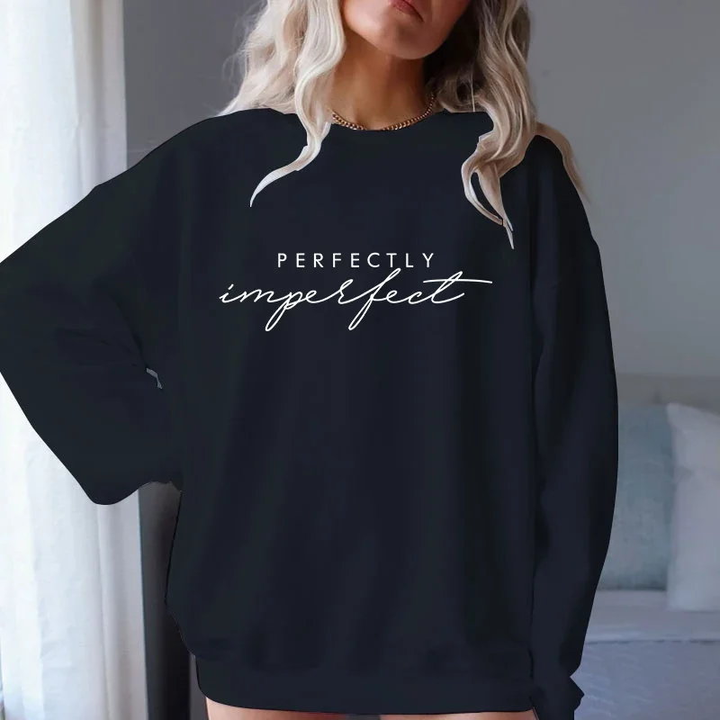 (A+Quality)Perfectly Imperfect Pullovers Tops Long Sleeves personality Hip Hop Pullovers for Men and Women
(A+Quality)Perfectly Imperfect Pullovers Tops Long Sleeves personality Hip Hop Pullovers for Men and Women