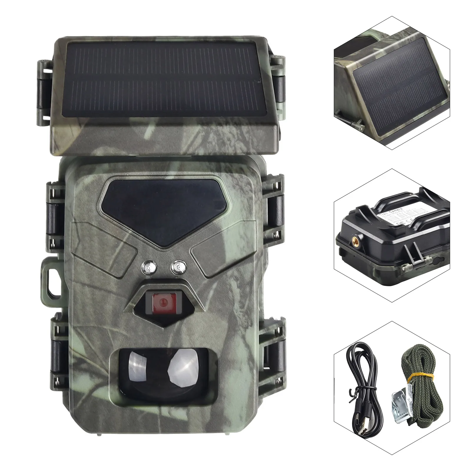 Wild Animal Detector Hunting Trail Camera 1080P/720P/VGA 20/16/12MP Built-in Battery Hunting Camera IP65 Night Vision Universal
Wild Animal Detector Hunting Trail Camera 1080P/720P/VGA 20/16/12MP Built-in Battery Hunting Camera IP65 Night Vision Universal