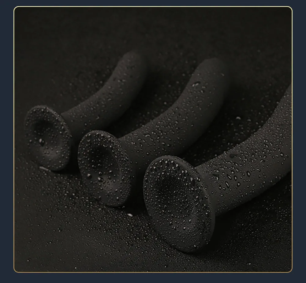 3pcs/Set Anal Plug Solid Silicone Anal Dildos For Women Men Sex Toys Beginning Butt Plug With Suction Cup Prostate Massage 3pcs/Set Anal Plug Solid Silicone Anal Dildos For Women Men Sex Toys Beginning Butt Plug With Suction Cup Prostate Massage