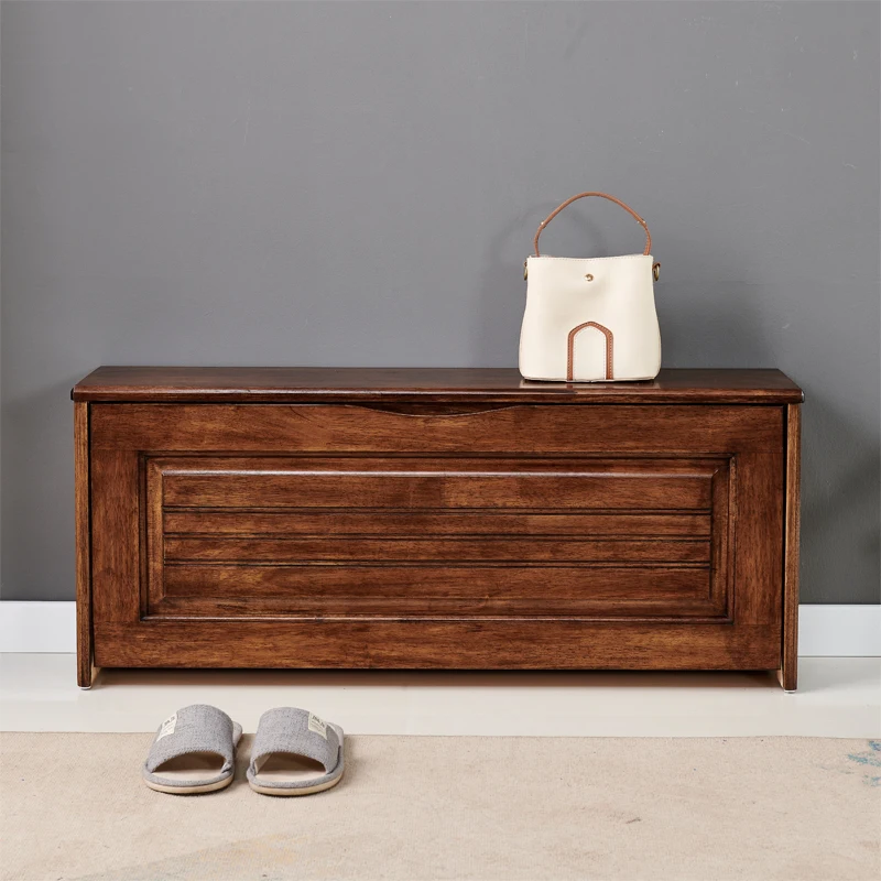 Solid wood shoe stool home door can sit in the shoe cabinet to enter the door wear shoe stool storage sofa stool
Solid wood shoe stool home door can sit in the shoe cabinet to enter the door wear shoe stool storage sofa stool