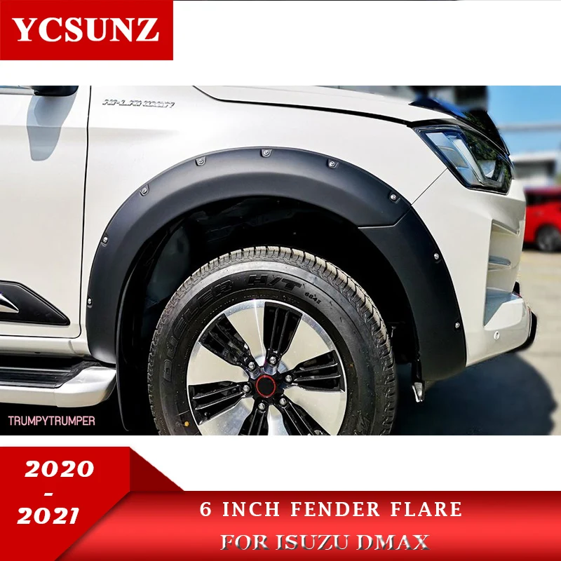 Wheel Arch Fender Flare With Nut Black Mudguards For Isuzu Dmax D-max 2020 2021 Double Cabin Car Accessories YCSUNZ
Wheel Arch Fender Flare With Nut Black Mudguards For Isuzu Dmax D-max 2020 2021 Double Cabin Car Accessories YCSUNZ
