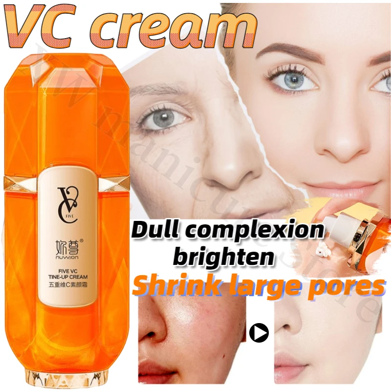Five Times Vitamin C Cream 50g Lazy Face Cream Hydrating Moisturizing Brightening and Nourishing Skin Whitening Cream 50g
Five Times Vitamin C Cream 50g Lazy Face Cream Hydrating Moisturizing Brightening and Nourishing Skin Whitening Cream 50g