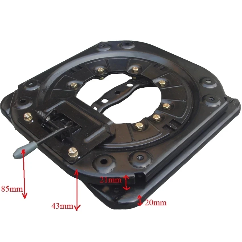 Heavy-duty swivel with 4-way car seats turntables bus RV MPV seat rotary base seat turntable Retrofit accessories caravan camper
Heavy-duty swivel with 4-way car seats turntables bus RV MPV seat rotary base seat turntable Retrofit accessories caravan camper