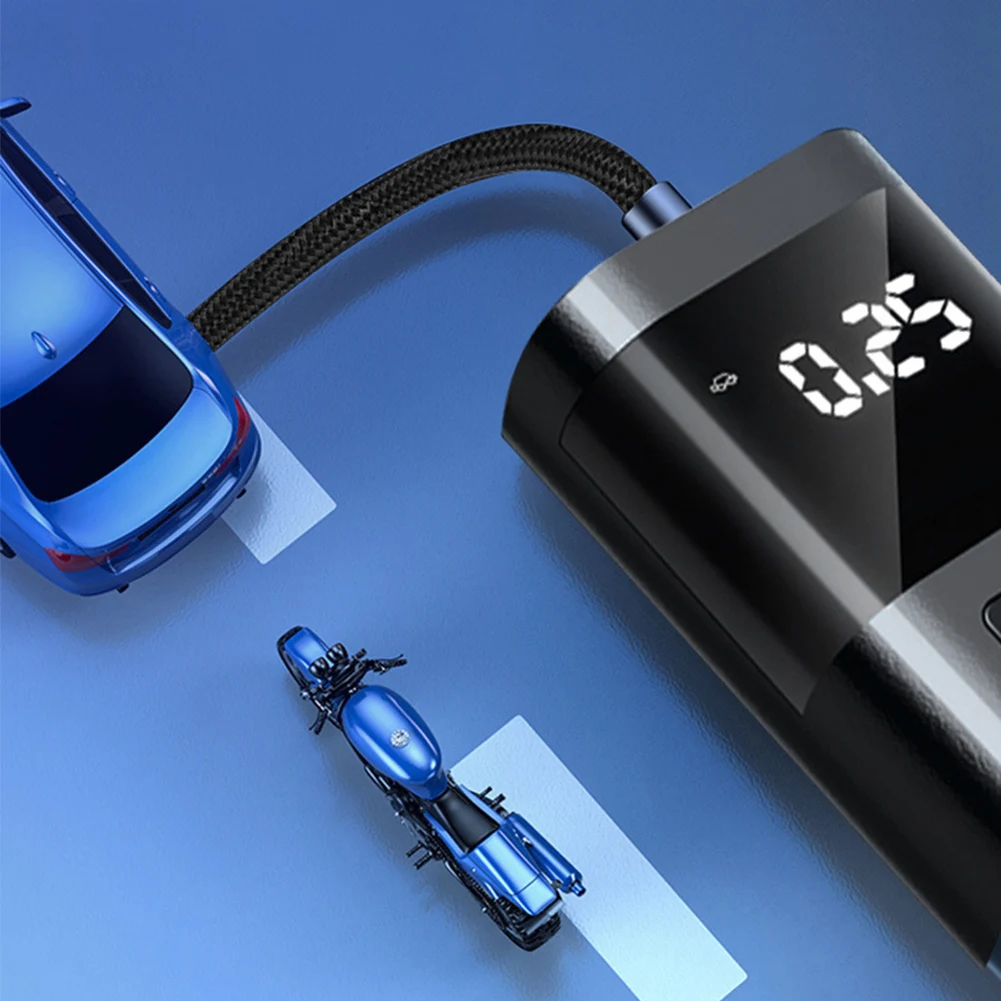 Mini Tire Inflator with Digital Display Portable Tire Inflator 150 PSI Portable Auto Tyre Pump 12V for Car Repair for Tire
Mini Tire Inflator with Digital Display Portable Tire Inflator 150 PSI Portable Auto Tyre Pump 12V for Car Repair for Tire