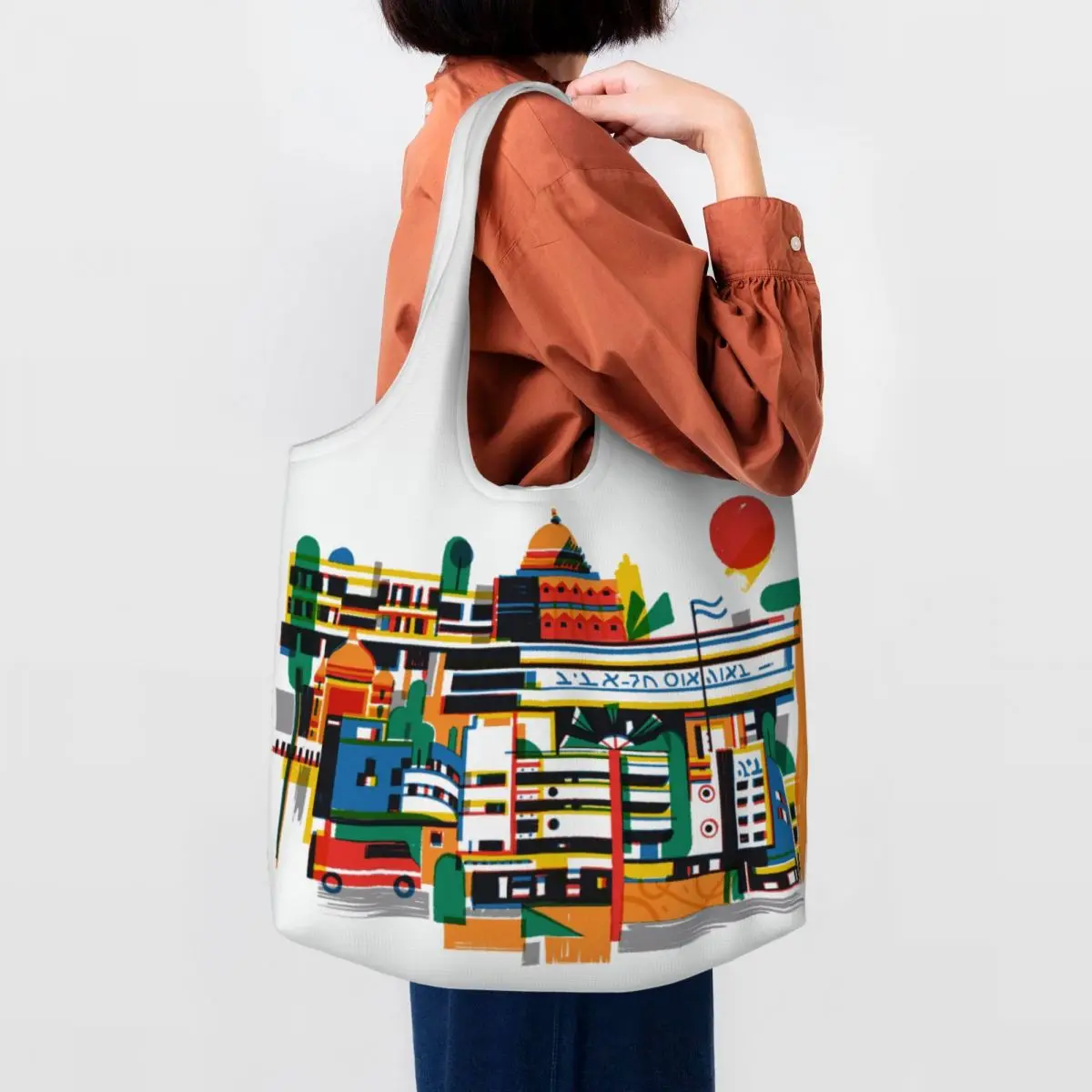 Asia Bauhaus Color Block Geometric Line Modern Shopping Canvas Bag Women Washable Capacity Grocery Minimalist Tote Shopper Bags
Asia Bauhaus Color Block Geometric Line Modern Shopping Canvas Bag Women Washable Capacity Grocery Minimalist Tote Shopper Bags