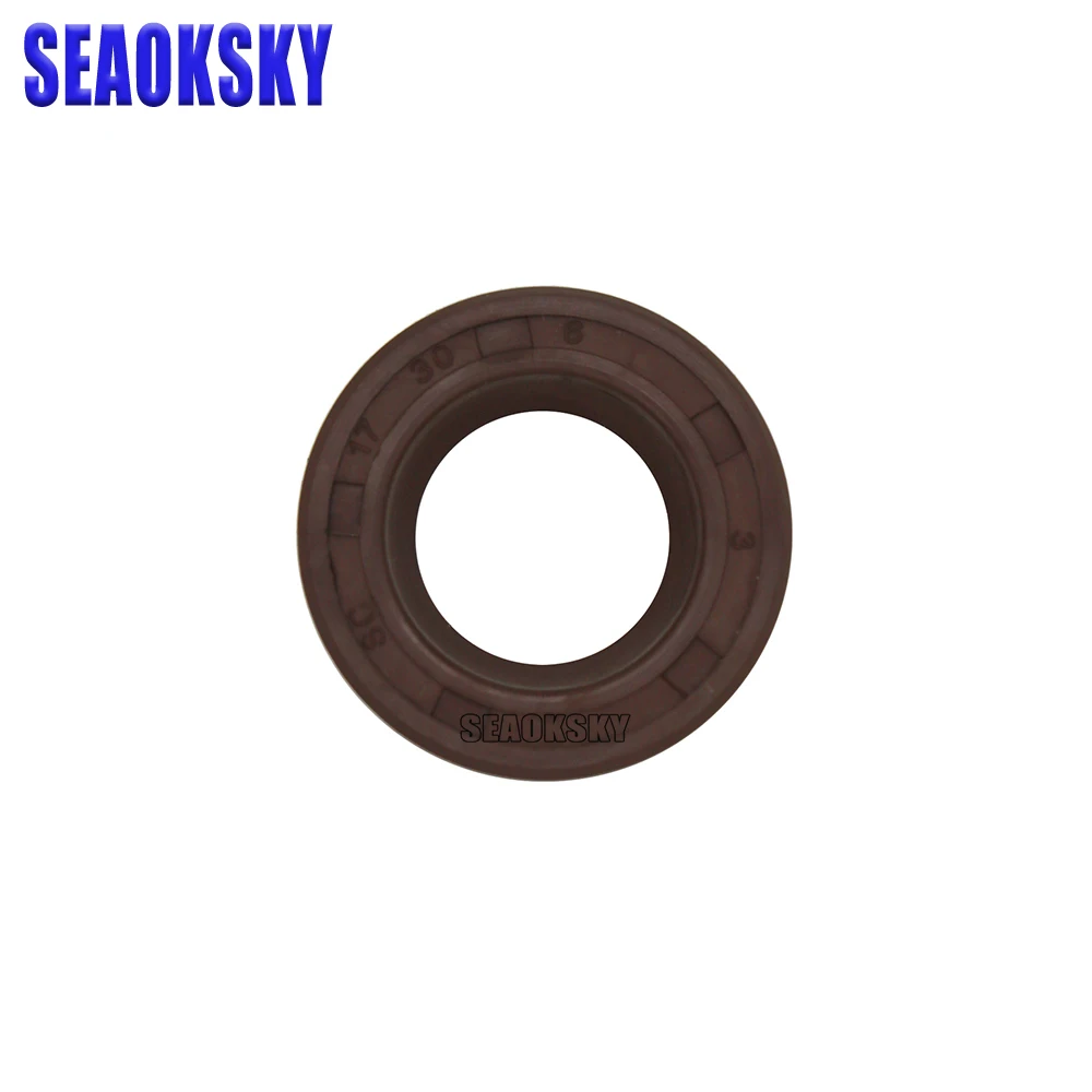 Oil Seal 93101-17054 Oil Seal (30*17*6mm) s-type For Yamaha Outboard Motor 8HP 9.9HP 15HP
Oil Seal 93101-17054 Oil Seal (30*17*6mm) s-type For Yamaha Outboard Motor 8HP 9.9HP 15HP