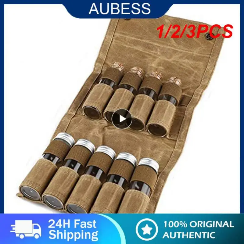 1/2/3PCS Canvas Spice Bottle Bags Set Portable Outdoor Camping Picnic Seasoning Bottles Storage Bag Condiment Jar Cruet Holder
1/2/3PCS Canvas Spice Bottle Bags Set Portable Outdoor Camping Picnic Seasoning Bottles Storage Bag Condiment Jar Cruet Holder