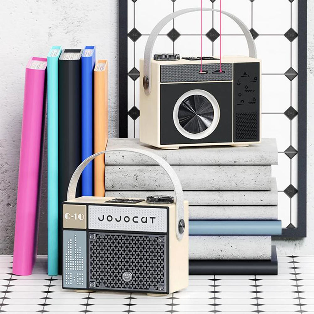 Wireless-Compatible Speaker Portable Rechargeable Speaker Wireless Plug-in Card Speaker Desktop Ornament Retro Audio
Wireless-Compatible Speaker Portable Rechargeable Speaker Wireless Plug-in Card Speaker Desktop Ornament Retro Audio