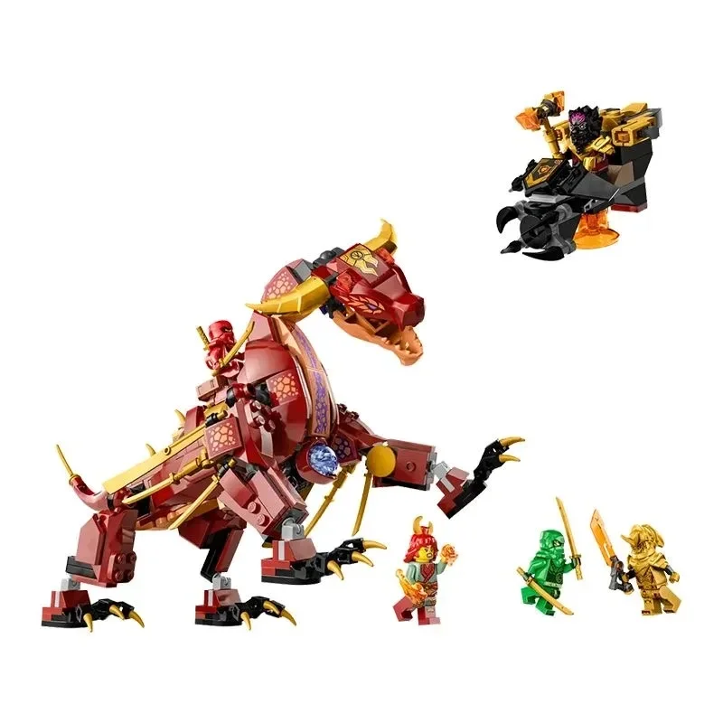 Новинка 71793, конструктор Ninjago Heatwave, трансформирующая лава, дракон, совместимый с конструктором, игрушка для детей, подарок на день рождения и Рождество
Новинка 71793, конструктор Ninjago Heatwave, трансформирующая лава, дракон, совместимый с конструктором, игрушка для детей, подарок на день рождения и Рождество