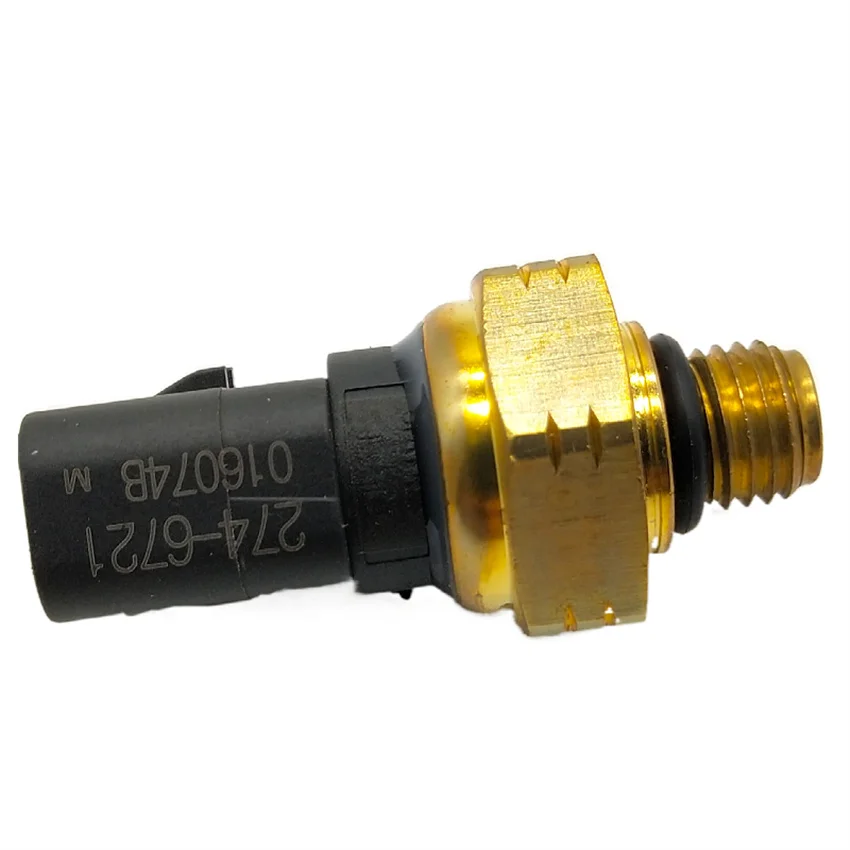 274-6721 2746721 High Quality Pressure Sensor Switch for Caterpillar Excavator Engine Oil Pressure Sensor
274-6721 2746721 High Quality Pressure Sensor Switch for Caterpillar Excavator Engine Oil Pressure Sensor