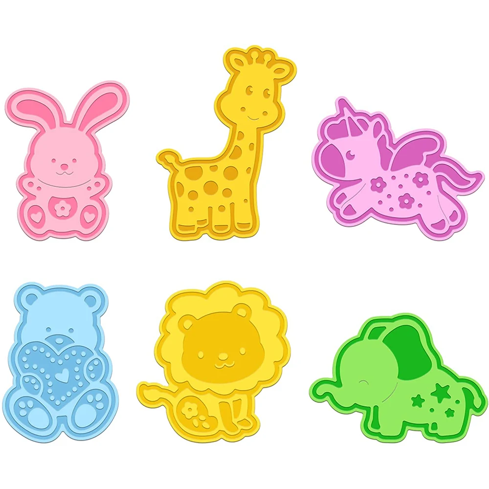 6Pcs Cute Animal Metal Cutting Dies Toys Die Cuts Bear Mold for DIY Scrapbook Photo Album Holiday Cards Making Diary Decoration
6Pcs Cute Animal Metal Cutting Dies Toys Die Cuts Bear Mold for DIY Scrapbook Photo Album Holiday Cards Making Diary Decoration