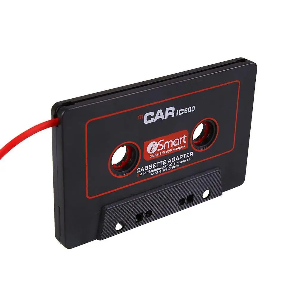 

Автомобильный аудиоадаптер для кассеты, Радио для IPod, MP3, Nano, разъем 3,5 мм, адаптер Aux, конвертер, зеркальная кассета