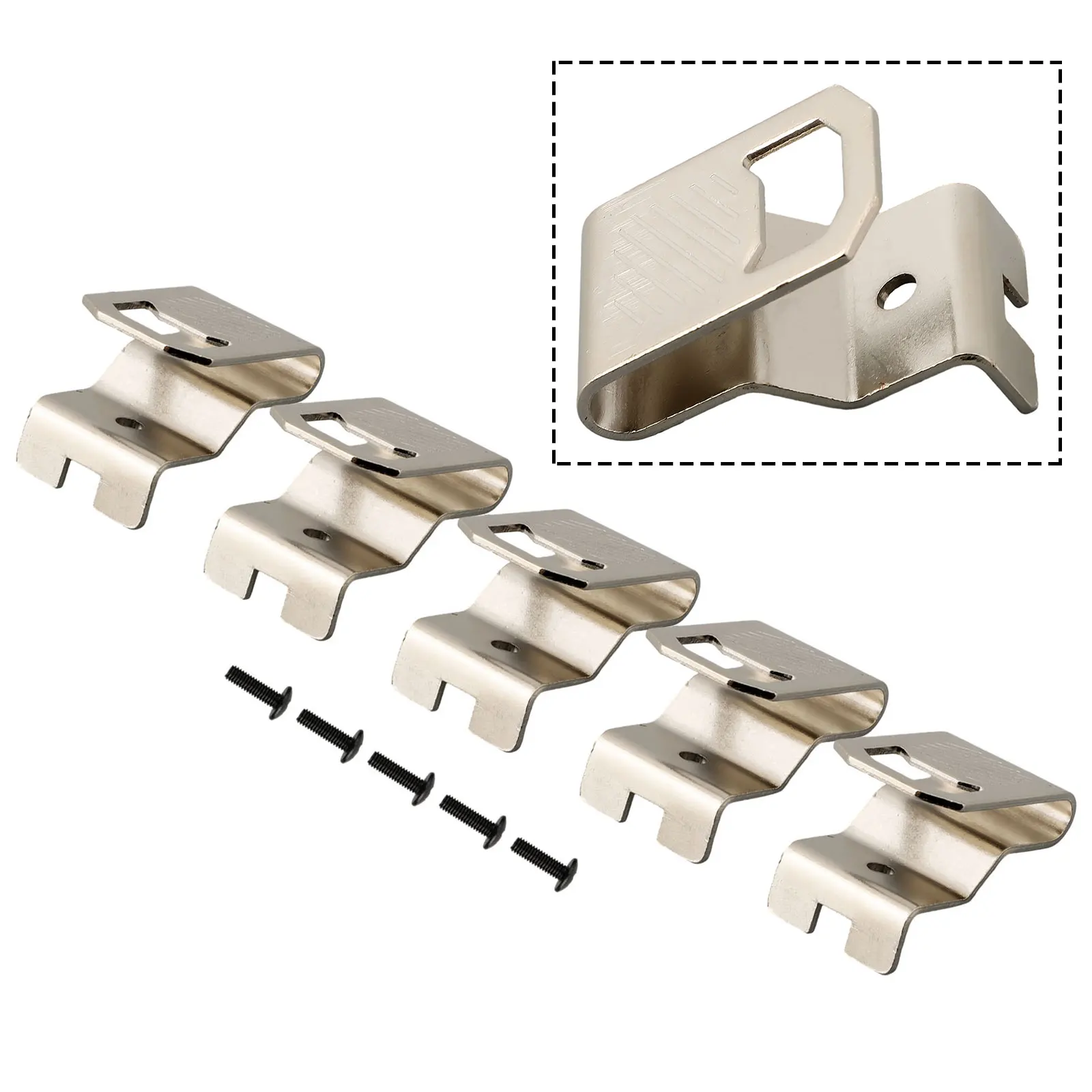 Brand New Replacement Accessories 5pcs Belt Clip Belt Hook CMCD700C1 CMCD701C2 For Craftsman Drill Replacement
Brand New Replacement Accessories 5pcs Belt Clip Belt Hook CMCD700C1 CMCD701C2 For Craftsman Drill Replacement
