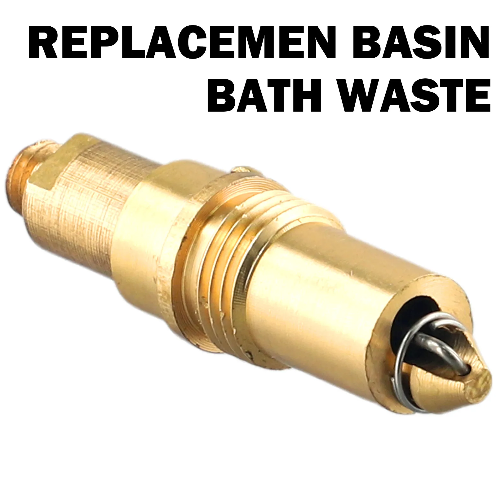1pc Spring Plugs Bounce Valve Brass Basin Sink Bath Replacement Waste Easy Pop Up Click Clack Plug Bolt Spring Mechanism Parts
1pc Spring Plugs Bounce Valve Brass Basin Sink Bath Replacement Waste Easy Pop Up Click Clack Plug Bolt Spring Mechanism Parts