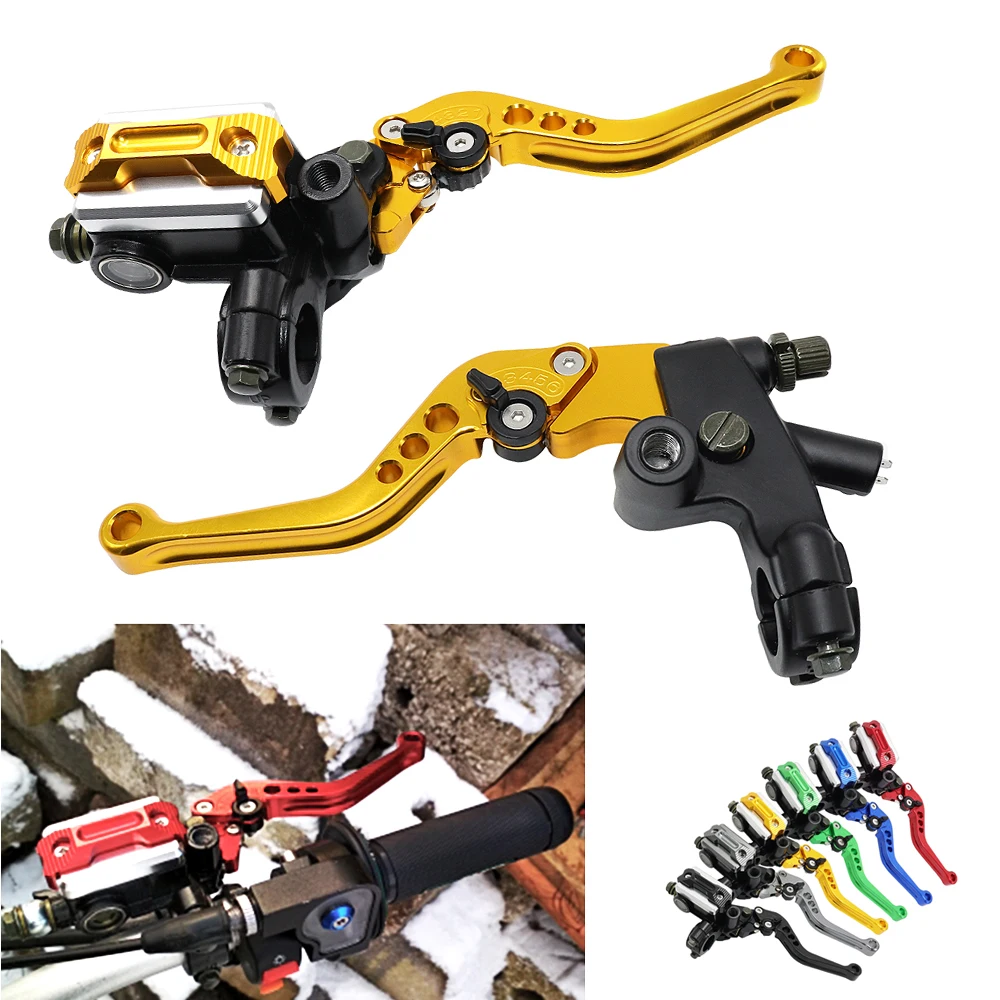 2Pcs Hydraulic Disc Brake Upper Pump Motorcycle Clutch Handbrake Levers Front Master Cylinder Motorbike Handle For Honda Yamaha
2Pcs Hydraulic Disc Brake Upper Pump Motorcycle Clutch Handbrake Levers Front Master Cylinder Motorbike Handle For Honda Yamaha