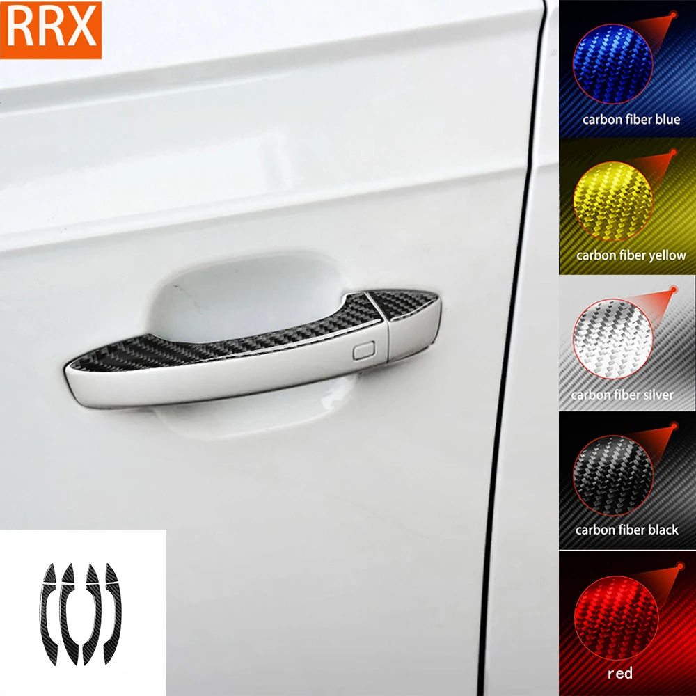 For Audi Q7 SQ7 4M 2016 2017 2018 2019 Door Handle Trim Panel Cover Tuning Real Carbon Fiber Sticker Car Exterior Accessories
For Audi Q7 SQ7 4M 2016 2017 2018 2019 Door Handle Trim Panel Cover Tuning Real Carbon Fiber Sticker Car Exterior Accessories