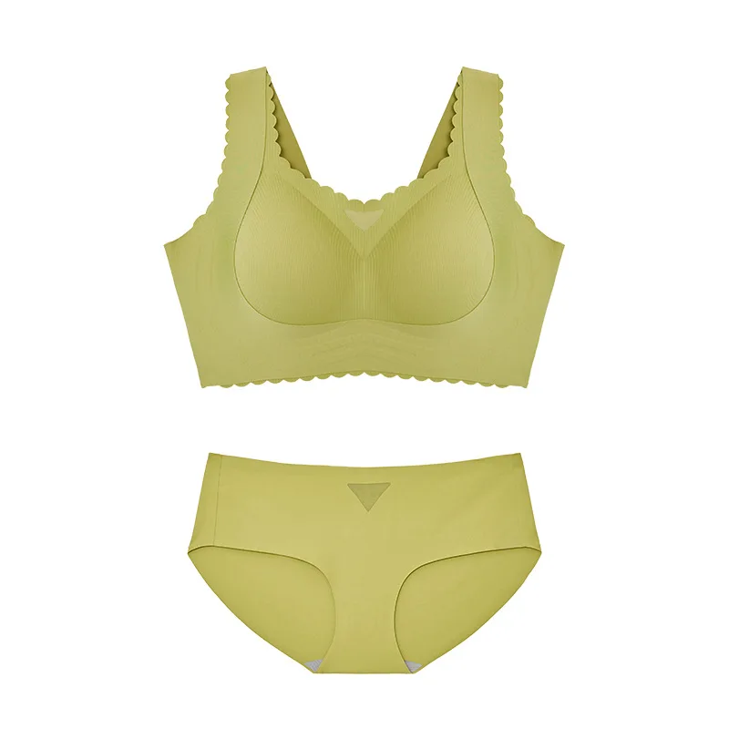 Fashion Sweet Curves Scalloped Bra Set Sweetsmooth Scalloped Design Natural Uplift Bra Thin Soft Breathable Gathering Bras
Fashion Sweet Curves Scalloped Bra Set Sweetsmooth Scalloped Design Natural Uplift Bra Thin Soft Breathable Gathering Bras