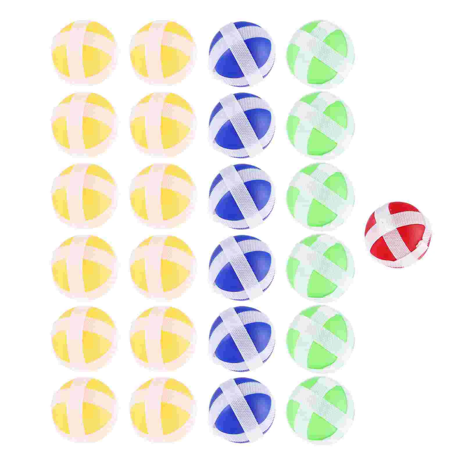 25 Pcs Sticky Ball Toy Hook and Loop Kids Playset Outdoor Dart Game Balls Accessories outside for Board with The
25 Pcs Sticky Ball Toy Hook and Loop Kids Playset Outdoor Dart Game Balls Accessories outside for Board with The