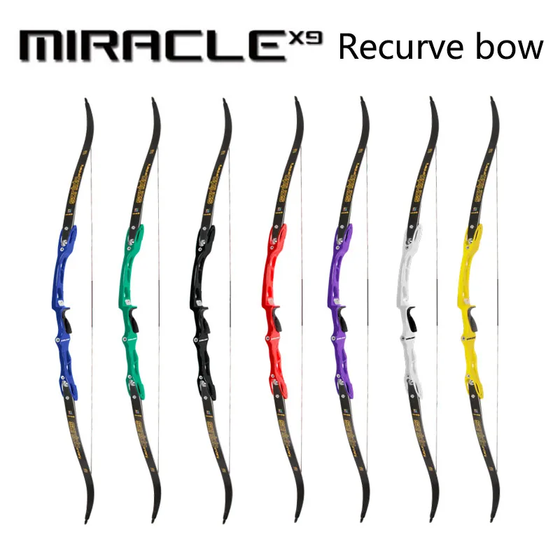 Sanlida X9 Recurve Bow 25'' Bow Riser 66''/68''/70'' 16-44 LBS Bow Limb Right Hand ILF Interface Bow Handle Intermediate Sport
Sanlida X9 Recurve Bow 25'' Bow Riser 66''/68''/70'' 16-44 LBS Bow Limb Right Hand ILF Interface Bow Handle Intermediate Sport