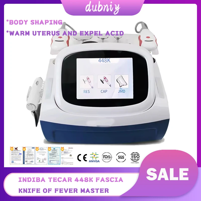 

448k INDEBA Tecar Fever Master Fascia Blade Body Cet Ret Fascia Muscle Scraper Machine For Weight Loss Body Slimming Diathermy