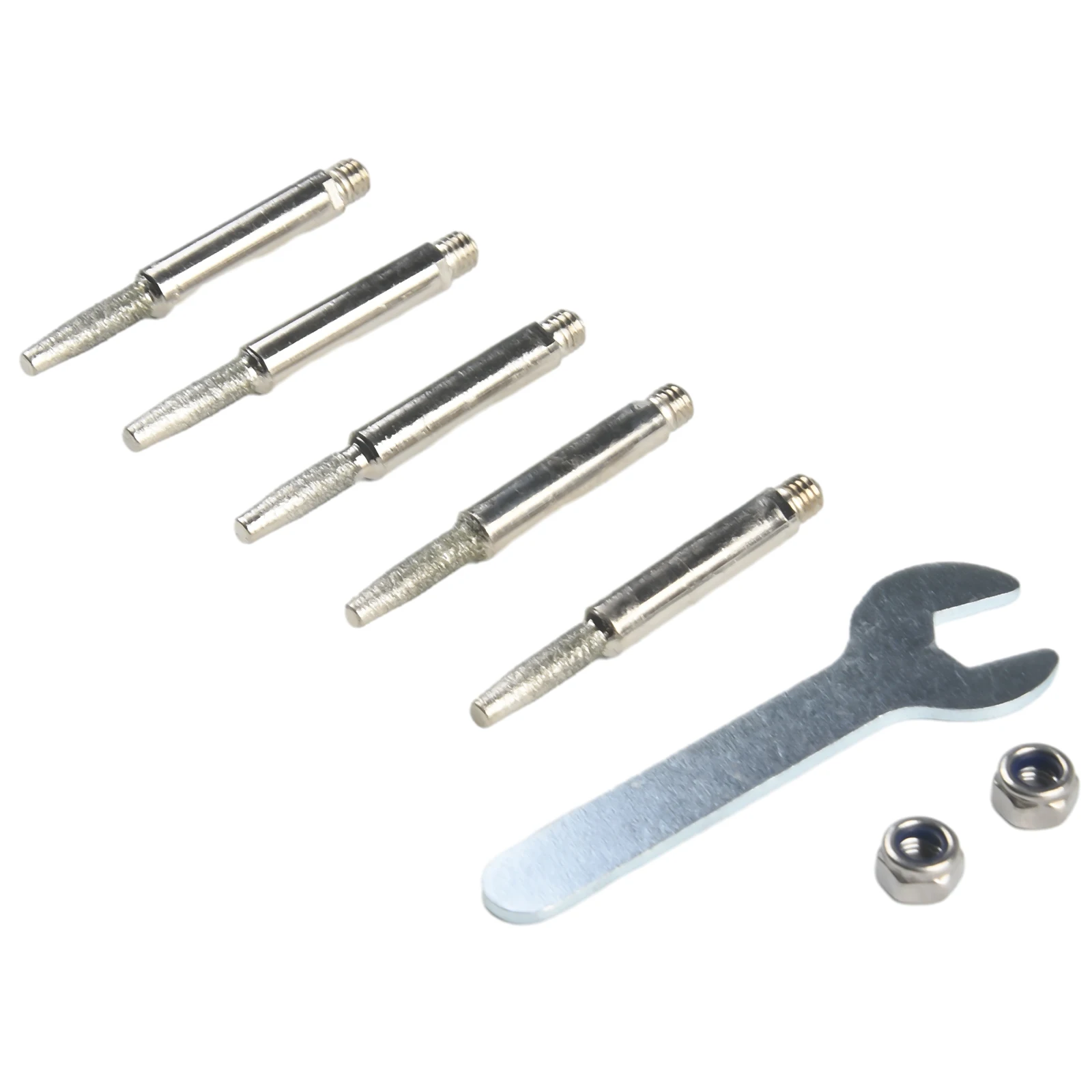 Wrench Grinding Head Hand Tools Portable 4 4.8 5.5mm 6pcs Chainsaw Sharpener Cylindrical Burr Diamond Coated Stone Carving New
Wrench Grinding Head Hand Tools Portable 4 4.8 5.5mm 6pcs Chainsaw Sharpener Cylindrical Burr Diamond Coated Stone Carving New